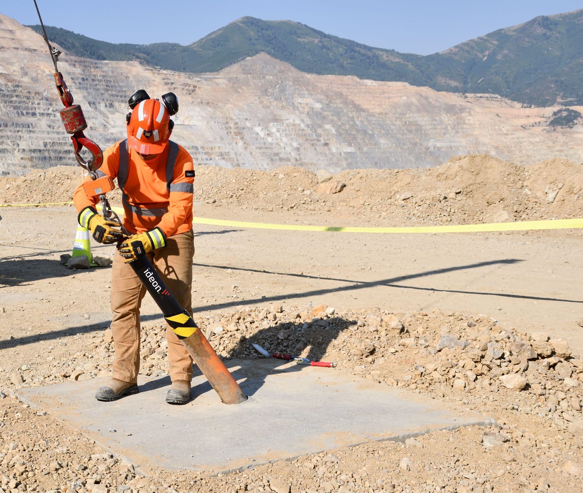 Ideon deploys muon tomography at Rio Tinto Kennecott's Bingham Canyon Mine.