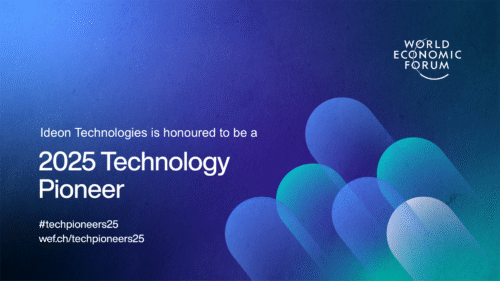Ideon has been selected as a 2025 Technology Pioneer by the World ...